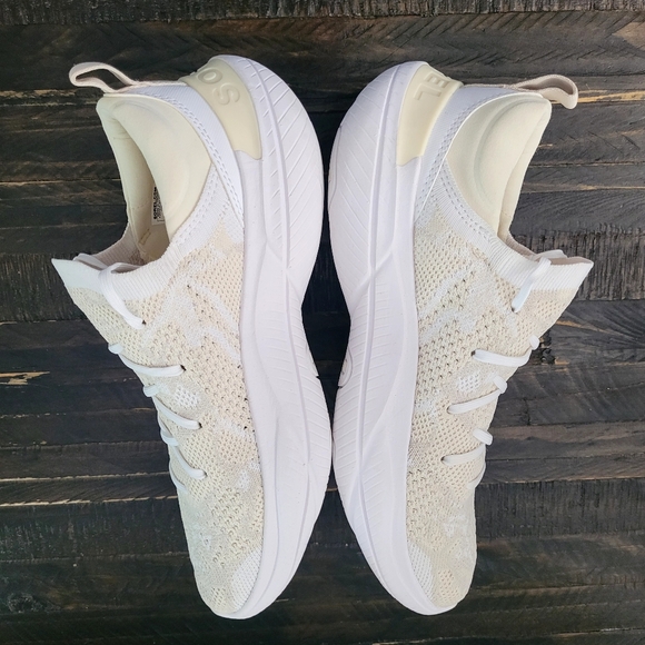 SOREL Cream Lace-Up Sneakers Womens Size 8.5 - Picture 4 of 7